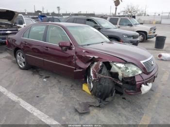  Salvage Lexus LS