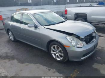  Salvage INFINITI G35