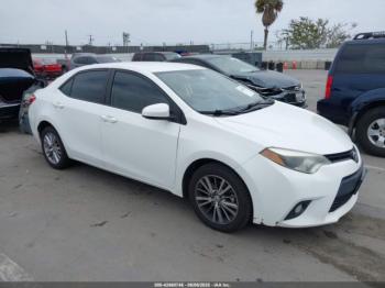  Salvage Toyota Corolla
