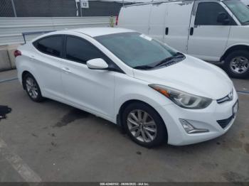  Salvage Hyundai ELANTRA