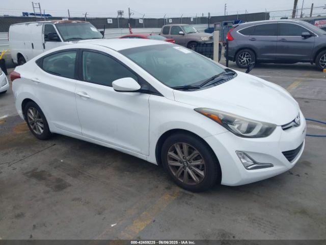 Salvage Hyundai ELANTRA