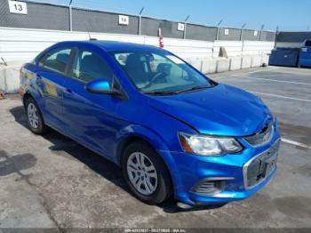  Salvage Chevrolet Sonic