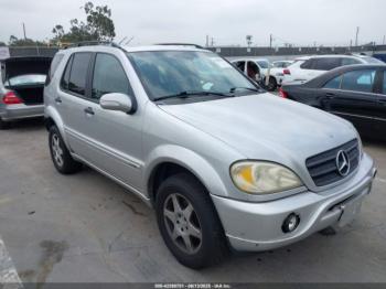  Salvage Mercedes-Benz M-Class