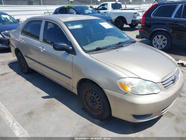 Salvage Toyota Corolla