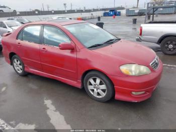  Salvage Toyota Corolla