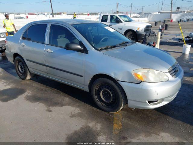  Salvage Toyota Corolla