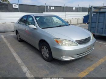  Salvage Toyota Camry