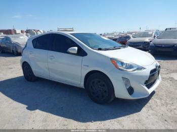  Salvage Toyota Prius c