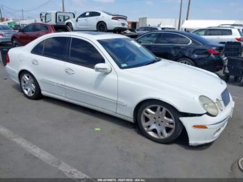  Salvage Mercedes-Benz E-Class