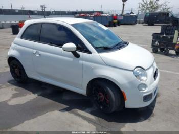  Salvage FIAT 500