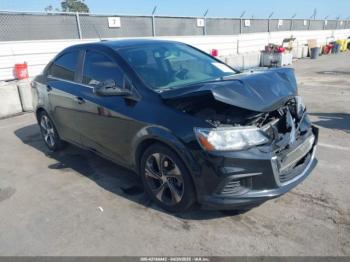  Salvage Chevrolet Sonic