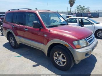  Salvage Mitsubishi Montero