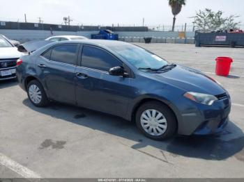  Salvage Toyota Corolla