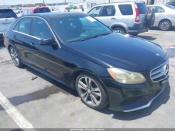  Salvage Mercedes-Benz E-Class