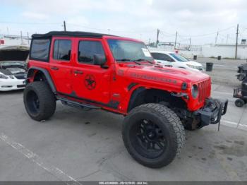  Salvage Jeep Wrangler