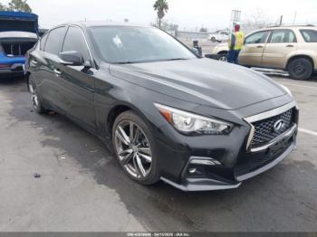  Salvage INFINITI Q50