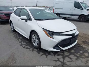  Salvage Toyota Corolla
