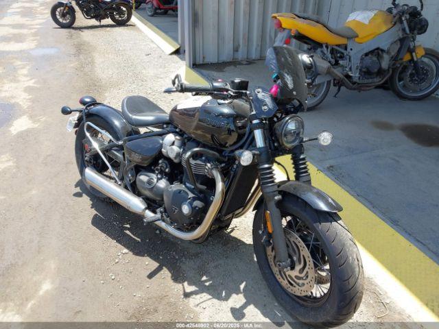  Salvage Triumph Motorcycle Bonneville