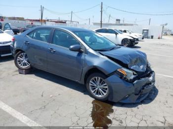  Salvage Toyota Corolla