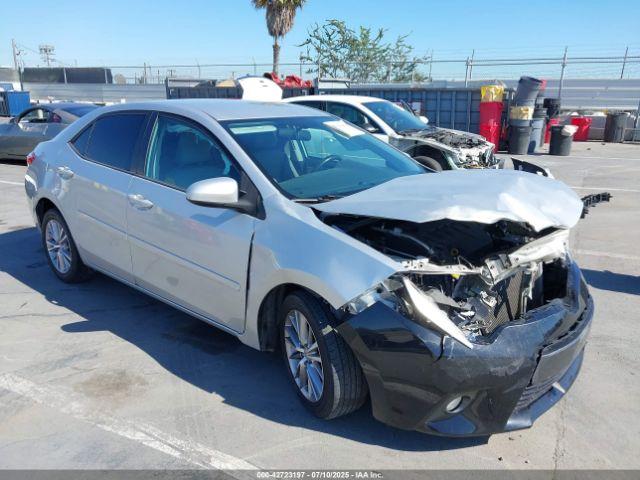  Salvage Toyota Corolla