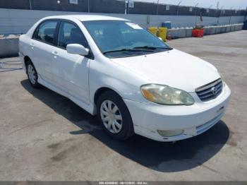  Salvage Toyota Corolla
