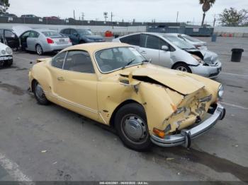  Salvage Vlks Karmann Ghia