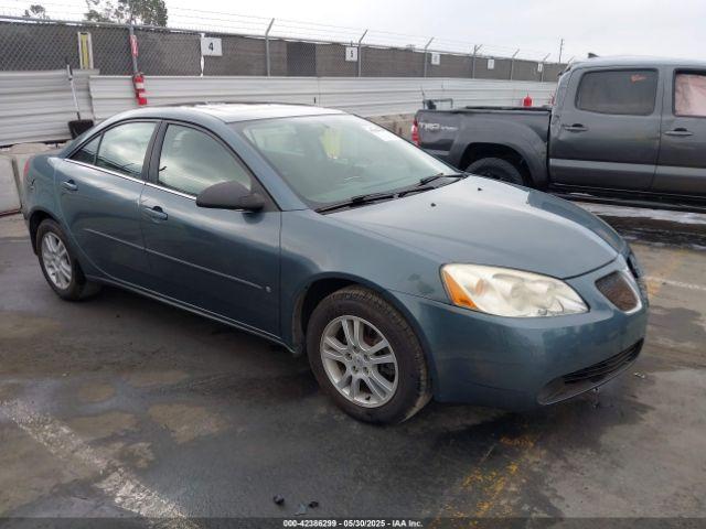  Salvage Pontiac G6