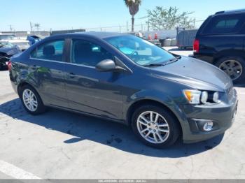  Salvage Chevrolet Sonic