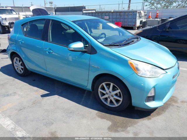  Salvage Toyota Prius c