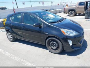  Salvage Toyota Prius c