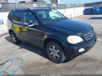  Salvage Mercedes-Benz M-Class