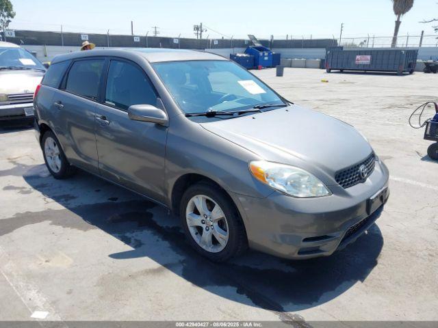  Salvage Toyota Matrix