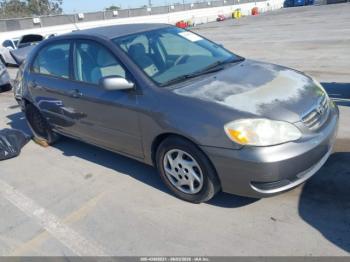  Salvage Toyota Corolla