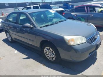  Salvage Chevrolet Malibu