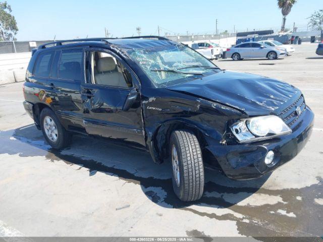  Salvage Toyota Highlander