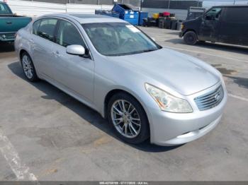  Salvage INFINITI G35
