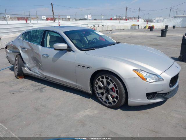  Salvage Maserati Quattroporte