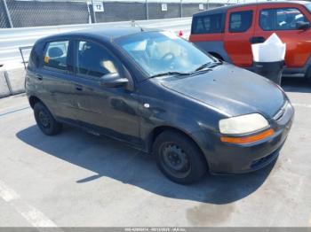  Salvage Chevrolet Aveo