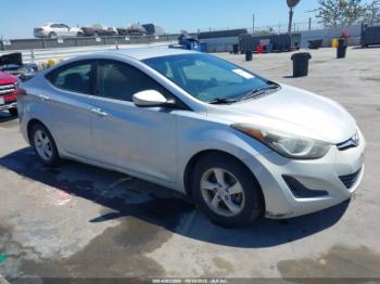  Salvage Hyundai ELANTRA