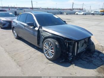  Salvage INFINITI Q50
