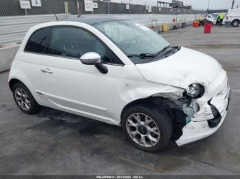  Salvage FIAT 500