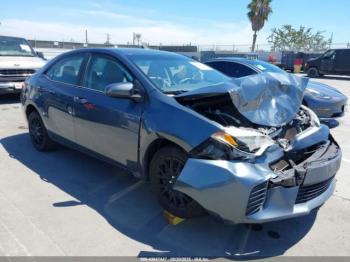 Salvage Toyota Corolla