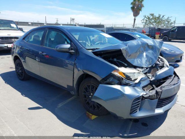  Salvage Toyota Corolla