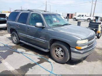  Salvage Chevrolet Tahoe