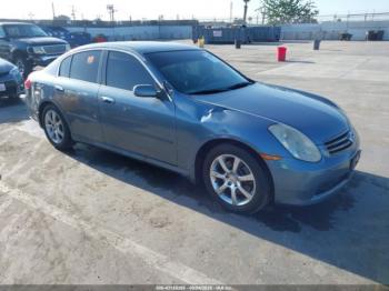  Salvage INFINITI G35