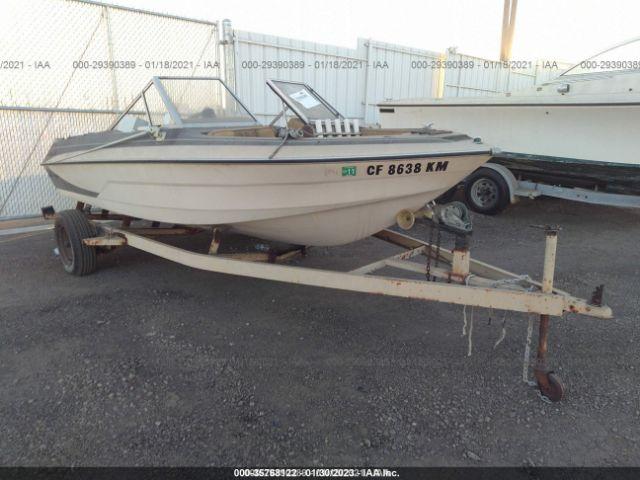  Salvage Glastron 17 Boat