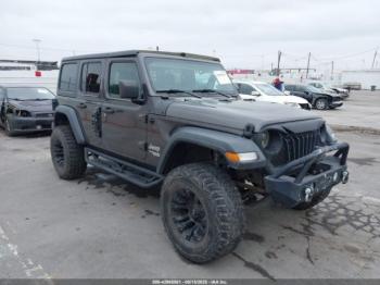  Salvage Jeep Wrangler