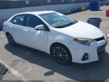  Salvage Toyota Corolla