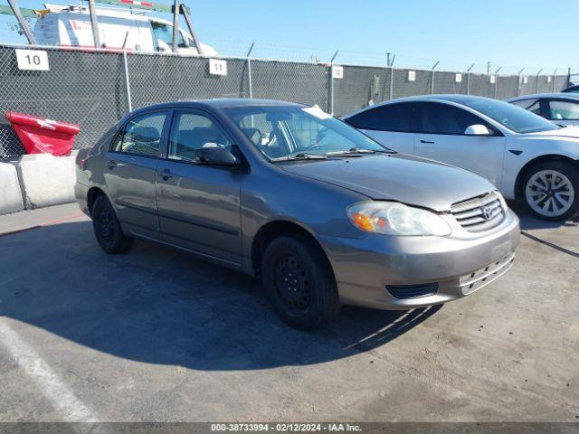  Salvage Toyota Corolla