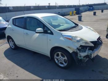  Salvage Nissan LEAF